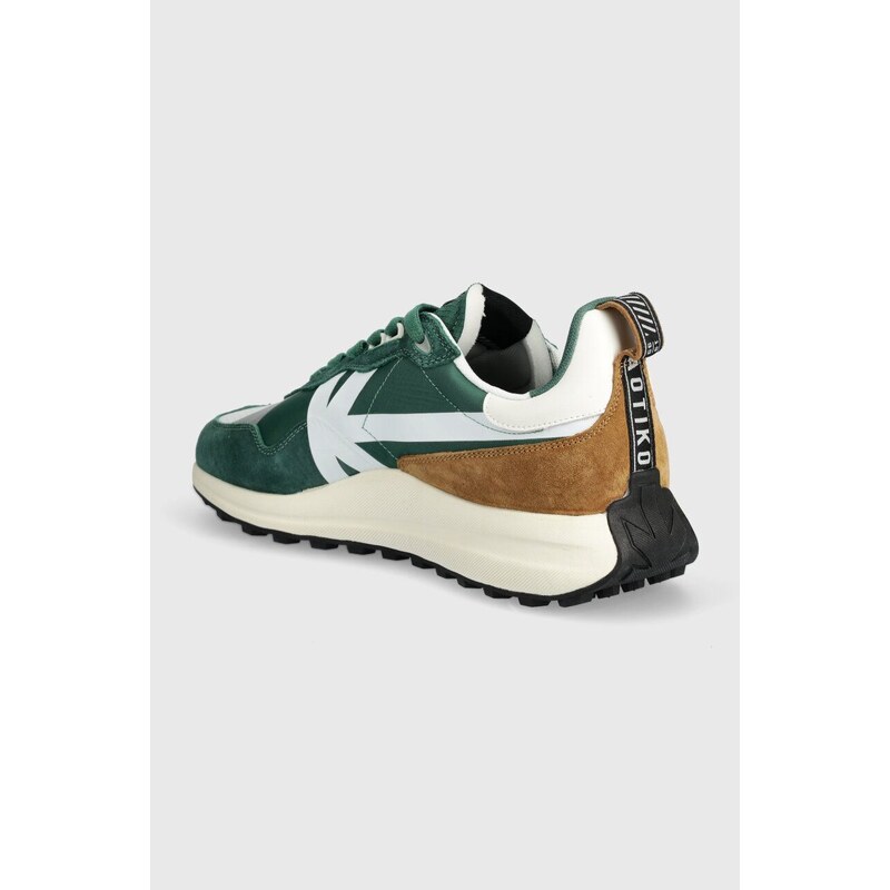 Sneakers boty Kaotiko VANCOUVER zelená barva, AM001.01.2600