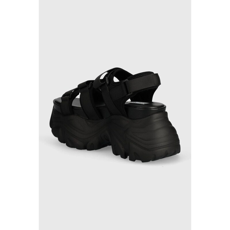 Sandály Steve Madden Voltzer dámské, černá barva, na platformě, SM11003056