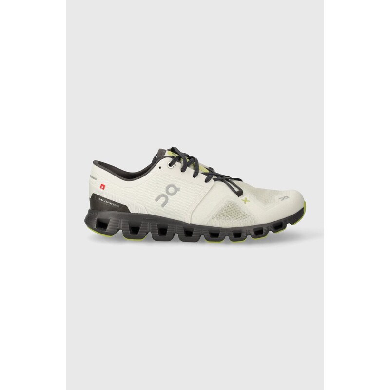 Běžecké boty On-running Cloud X 3 bílá barva