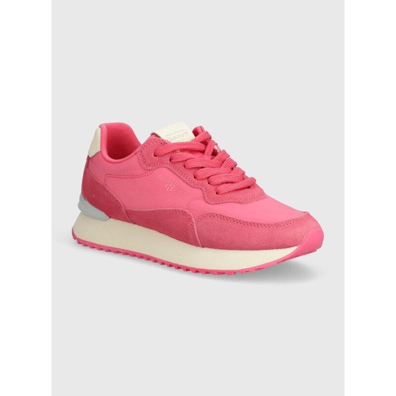 Sneakers boty Gant Bevinda růžová barva, 28533458.G597