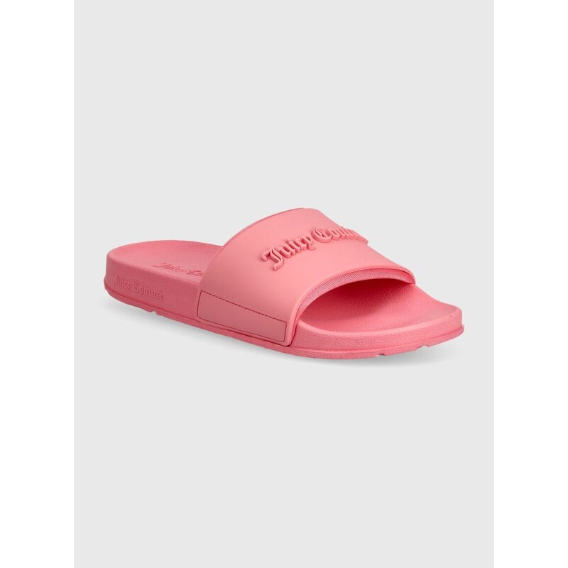 Pantofle Juicy Couture BREANNA dámské, růžová barva, JCAY121047