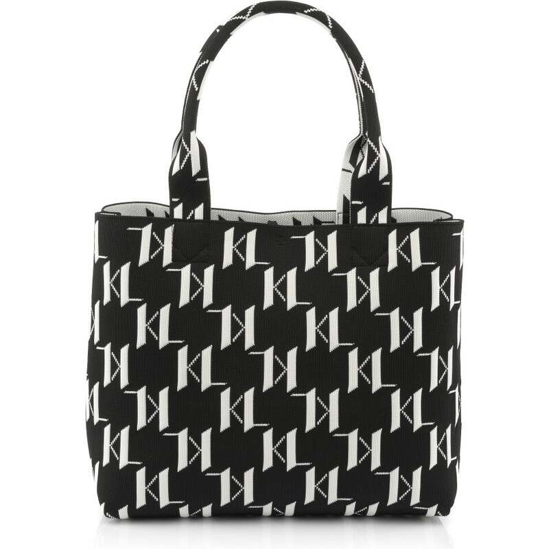 KABELKA KARL LAGERFELD K/MONOGRAM KNIT LG TOTE