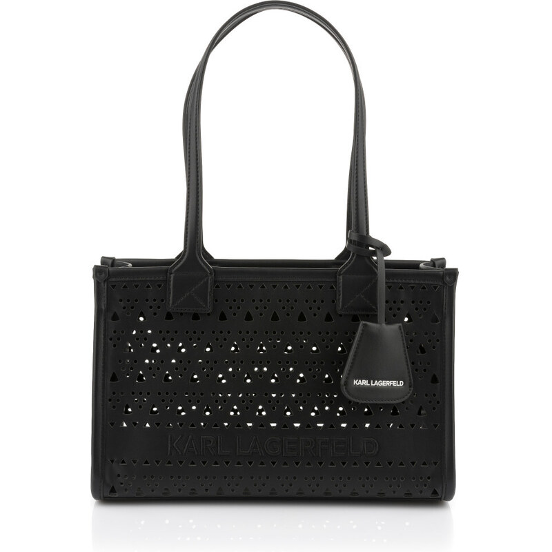 KABELKA KARL LAGERFELD K/SKUARE MD TOTE PERFORATED