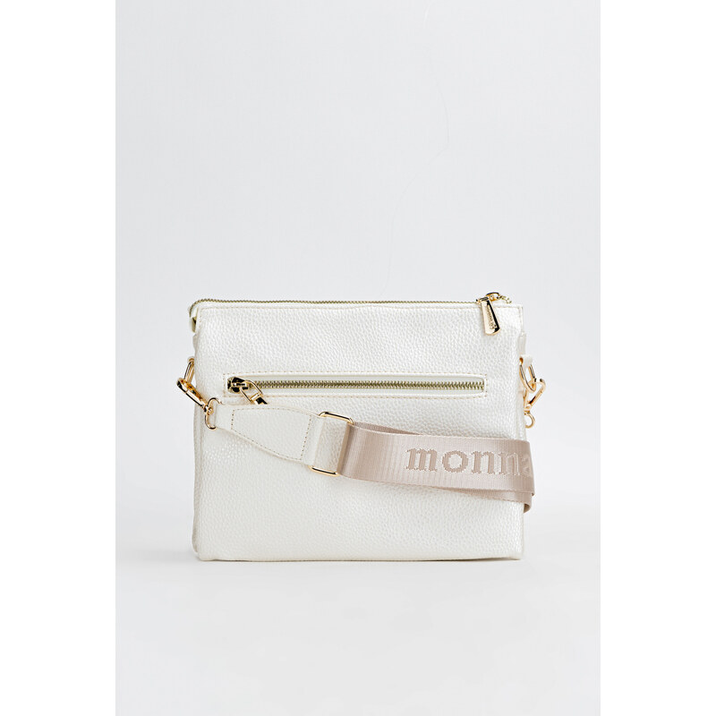 Monnari Bags Dámská kabelka s logem značky Monnari Multi White