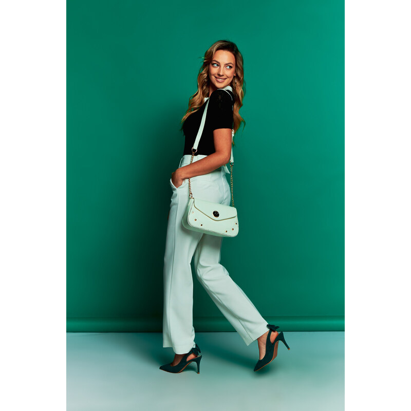 Monnari Bags Dámská kabelka s kamínky Multi White