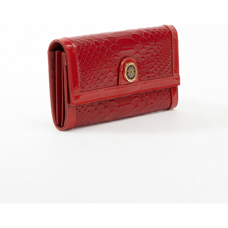 Monnari Peněženky Dámská peněženka s decentním logem značky Multi Red