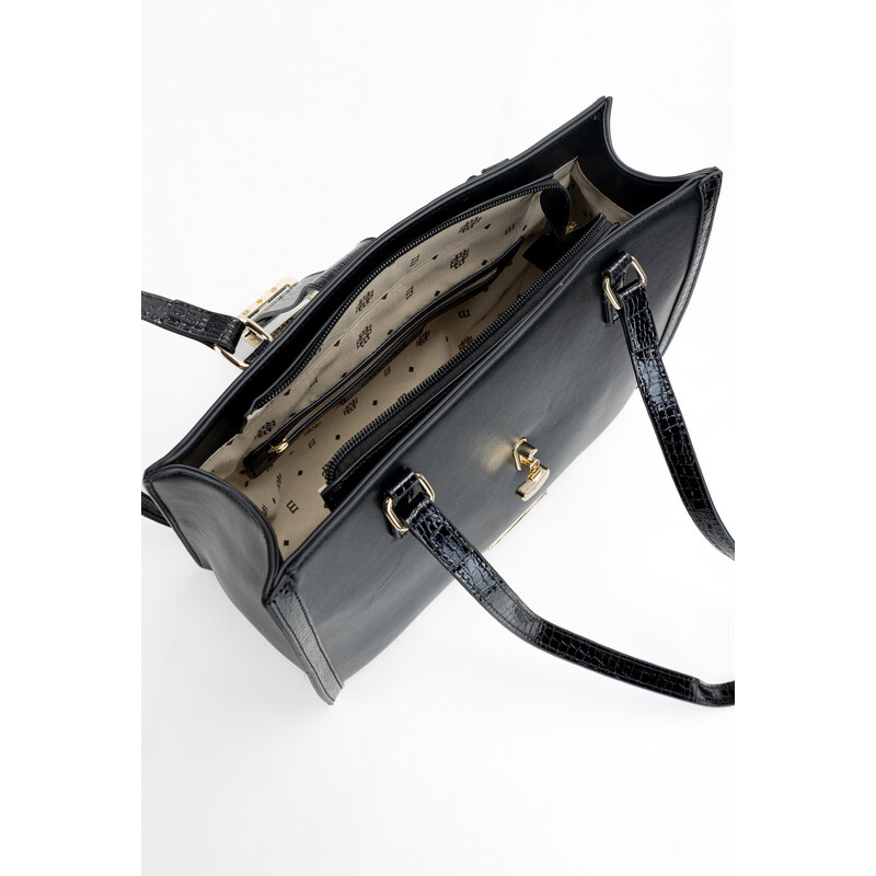 Monnari Bags Dámská kabelka se zajímavým zapínáním černá