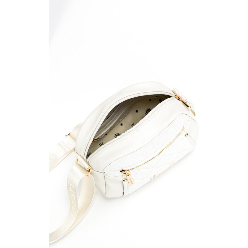 Monnari Bags Dámská kabelka s prošívanou kapsou Multi White