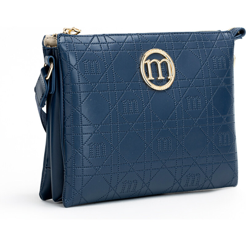 Monnari Bags Dámská kabelka s jemným vzorem Navy Blue