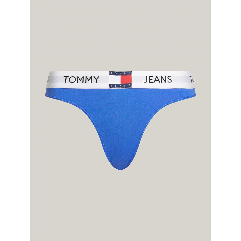 Dámské tanga UW0UW04956 C6H modré - Tommy Hilfiger