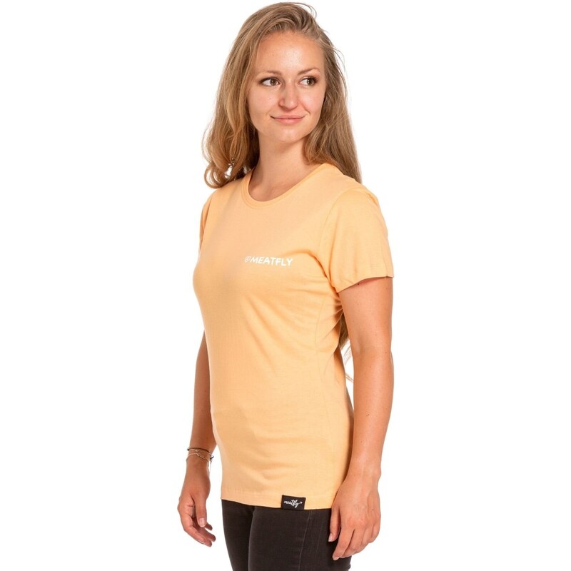 Dámské tričko Meatfly Lynn světle oranžová