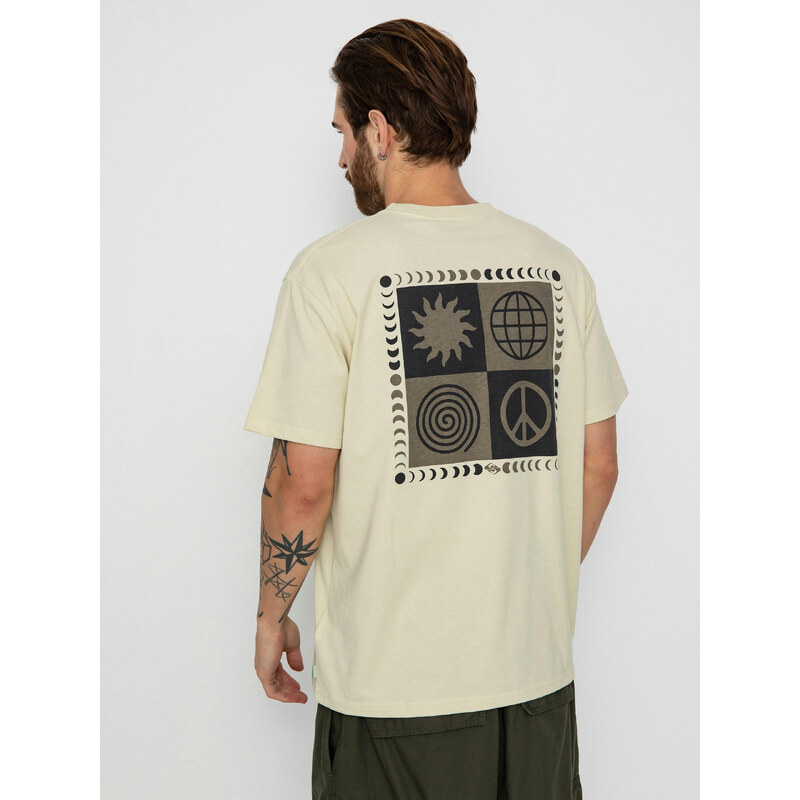 Quiksilver Peace Phase Tee (oyster white)béžová