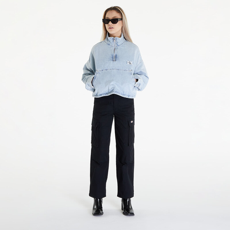 Dámská džínová bunda Calvin Klein Jeans Denim Pop Over Denim