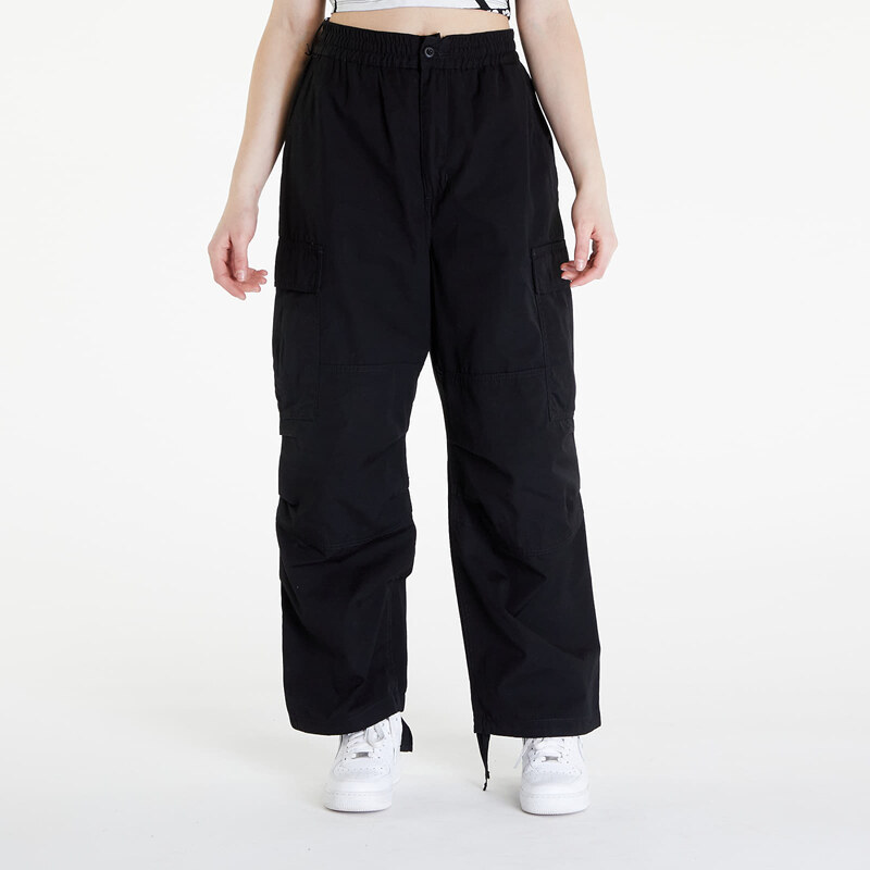 Dámské cargo pants Carhartt WIP W' Jet Cargo Pants Black Rinsed