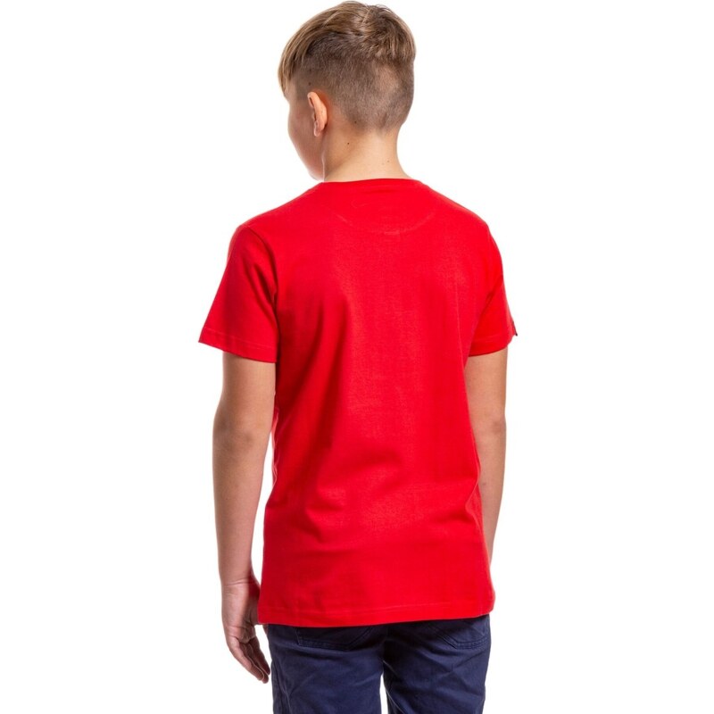 Dětské tričko Meatfly Sharky červená