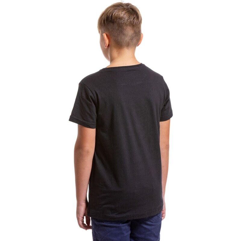 Dětské tričko Meatfly Sprayed černá