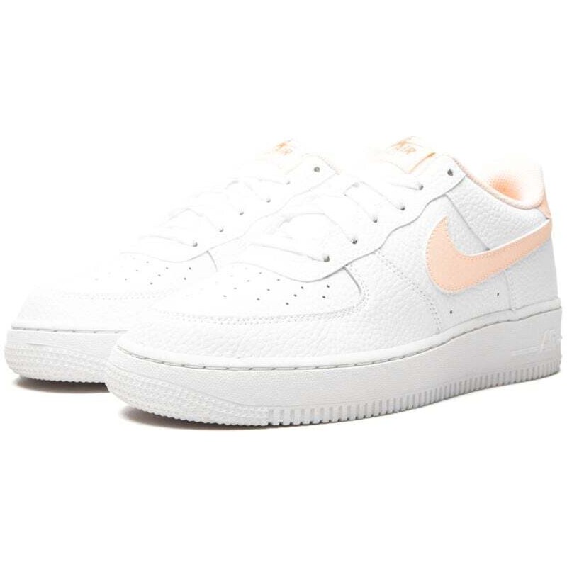 Nike Air Force 1 Low White Hyper Crimson (GS)