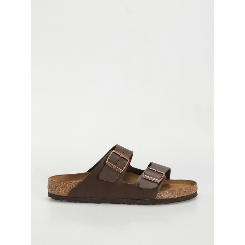 Birkenstock Arizona Birko Flor Regular (dark brown)hnědá