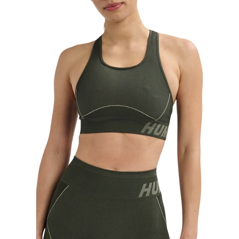 Podprsenka Hummel hmlTE CHRISTEL SEAMLESS SPORTS TOP 213753-6208