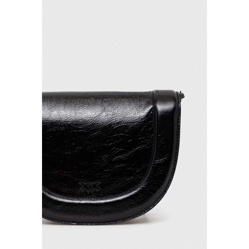 Kožená kabelka Pinko černá barva, 101510.A1JG