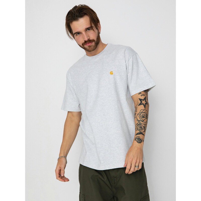 Carhartt WIP Chase (ash heather/gold)šedá