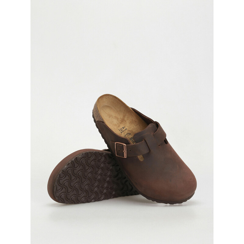 Birkenstock Boston Oiled Leather Regular (habana)hnědá