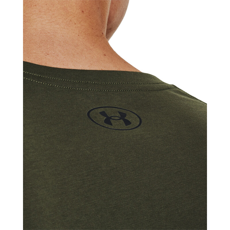 Pánské tričko Under Armour M Sportstyle Logo Ss Marine Od Green