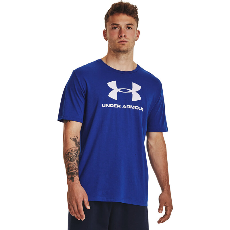 Pánské tričko Under Armour M Sportstyle Logo Ss Royal