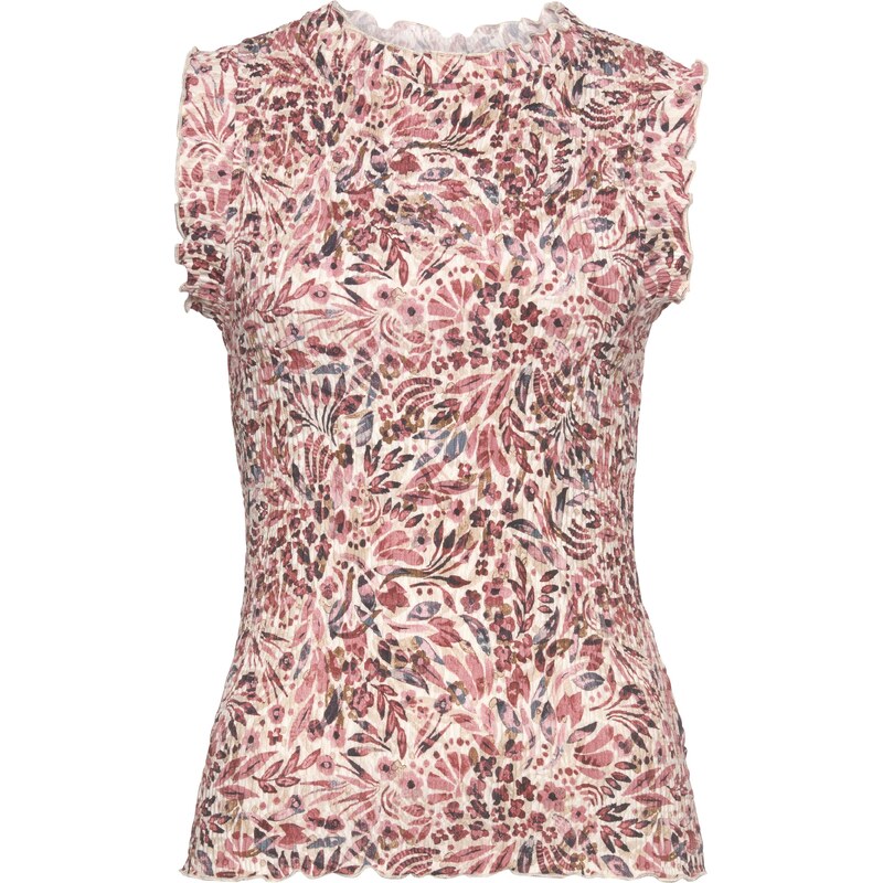 VIVANCE Halenka béžová / modrá / hnědá / pink / bílá 94452176