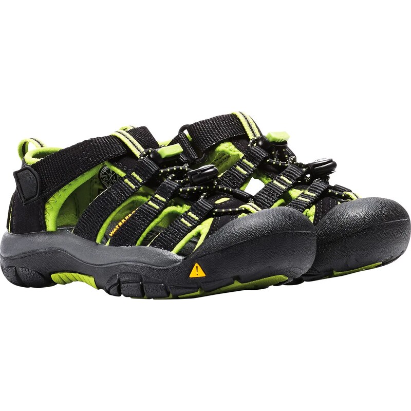 Dětské sandály Keen Newport H2 K Black/Lime Green