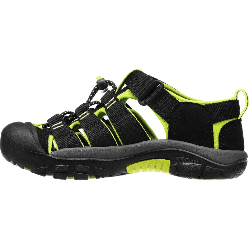 Dětské sandály Keen Newport H2 K Black/Lime Green