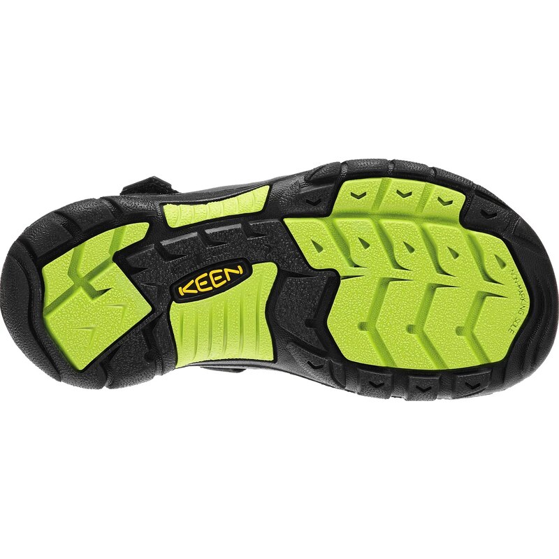 Dětské sandály Keen Newport H2 K Black/Lime Green