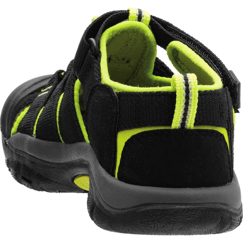 Dětské sandály Keen Newport H2 K Black/Lime Green