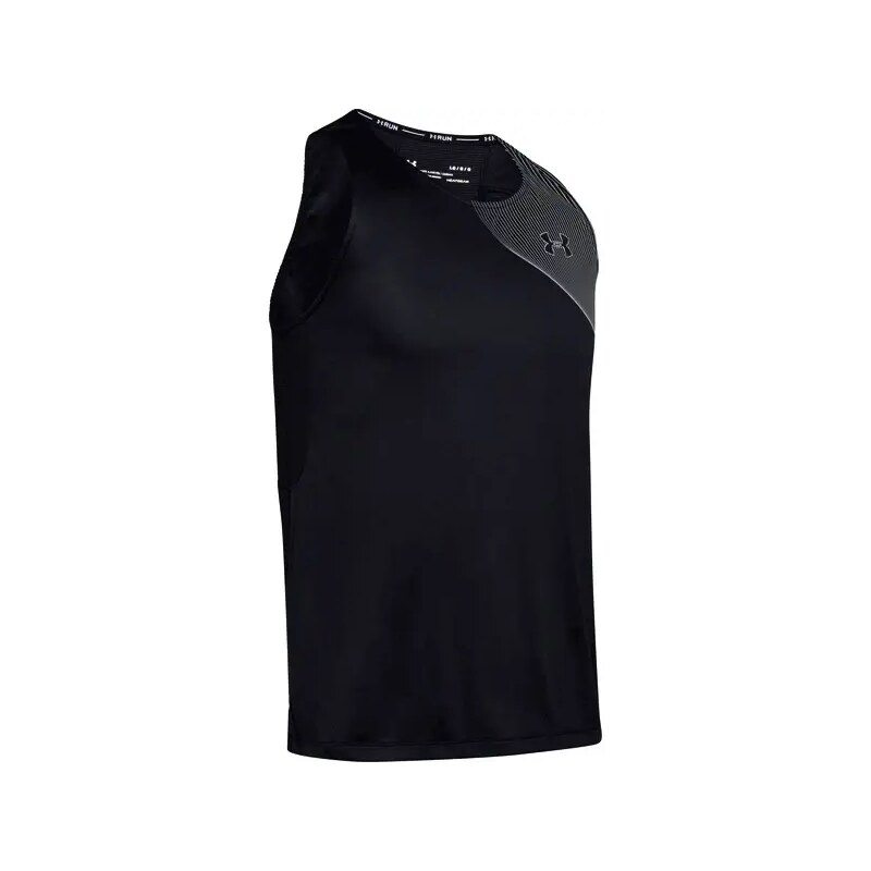 Pánské Tílko Under Armour M UA Qualifier ISO CHILL Singlet černé, M