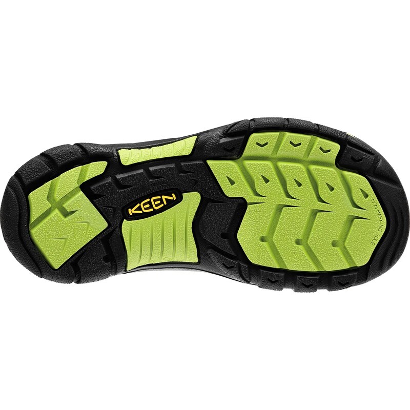 Dětské sandály Keen Newport H2 JR Black/Lime Green