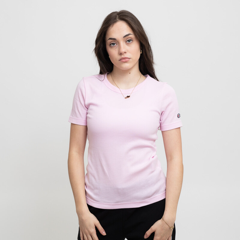 Champion Crewneck T-Shirt PINK 90803656