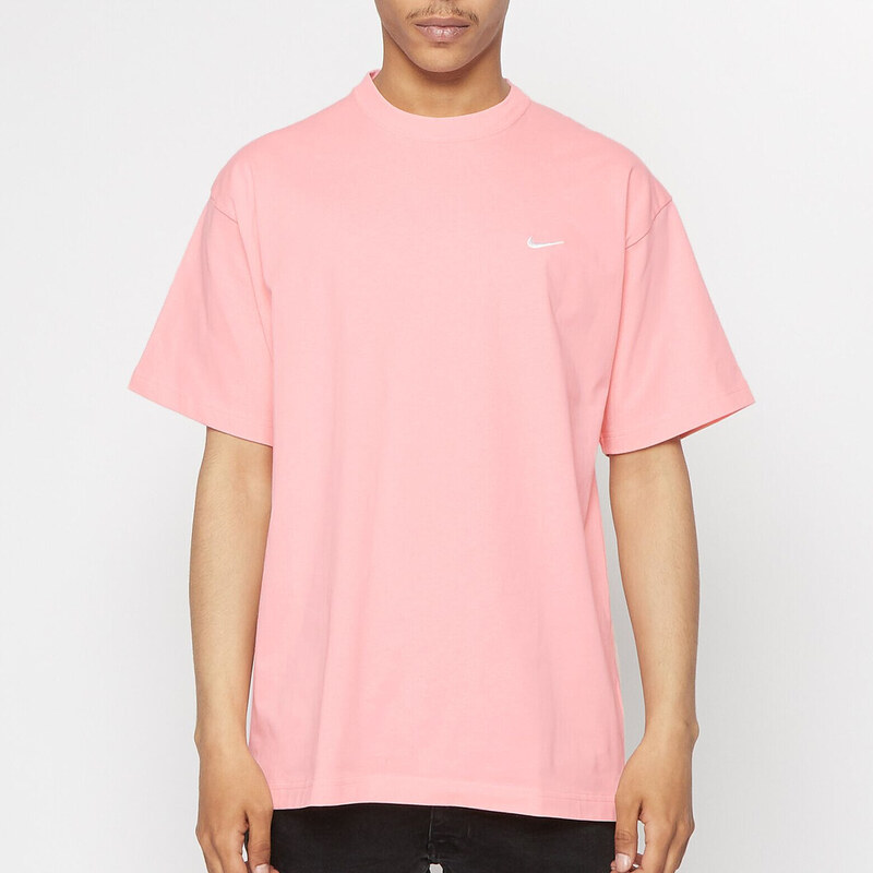 NIKE NK Solo Swoosh SS Knit Tee PINK