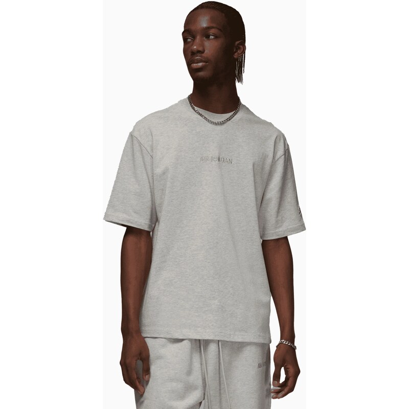 Jordan wordmark tee GREY