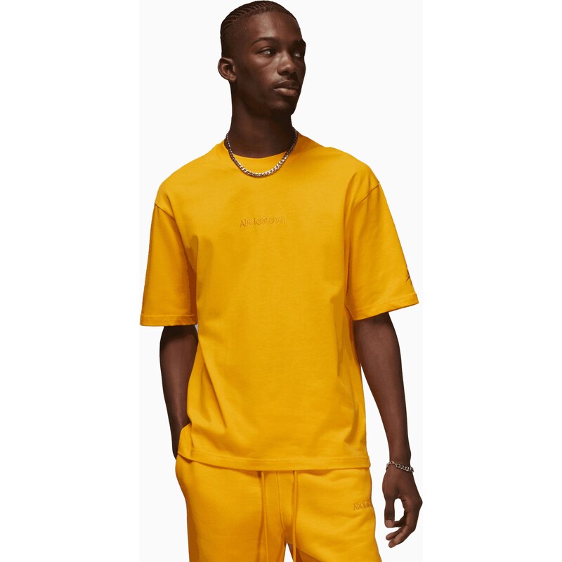 Jordan wordmark tee YELLOW