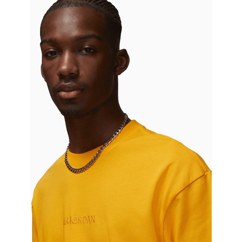 Jordan wordmark tee YELLOW