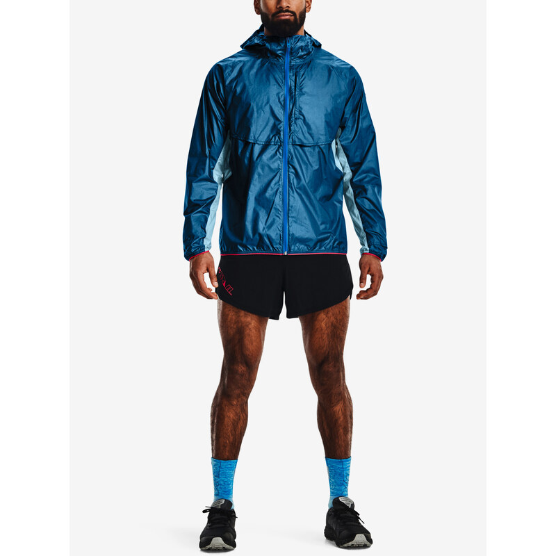 Pánská bunda Under Armour Impasse Trail Storm Jkt-BLU XL