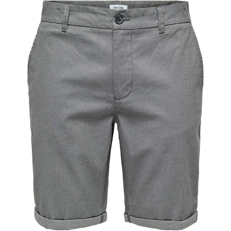 Only & Sons Chino kalhoty ONSPeter šedá / bílá