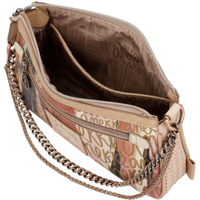 Dámská kabelka crossbody 38763-267 Anekke béžová