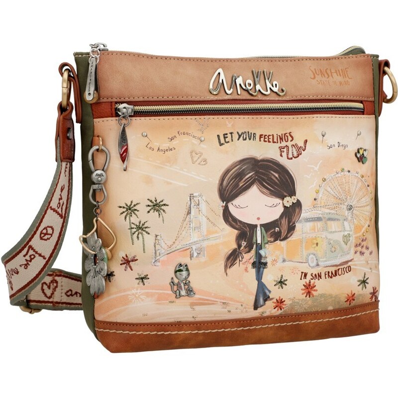 Dámská kabelka crossbody 38803-069 Anekke béžová