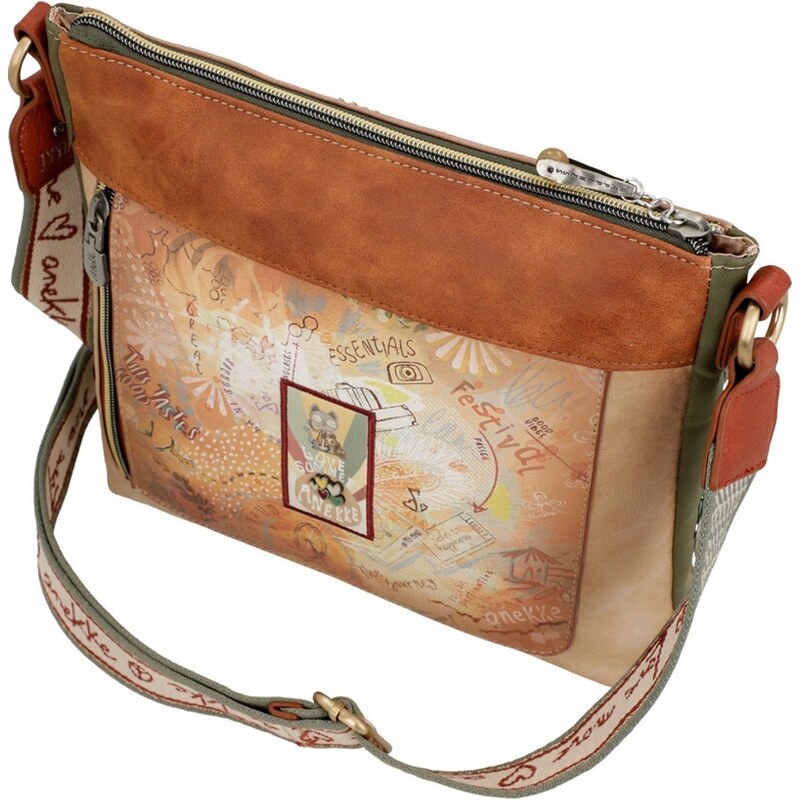 Dámská kabelka crossbody 38803-069 Anekke béžová