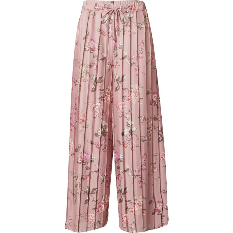 ABOUT YOU Kalhoty Viviana Trousers mix barev / růže