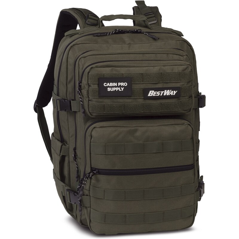 BESTWAY Outdoorový batoh Cabin Pro Supply Green