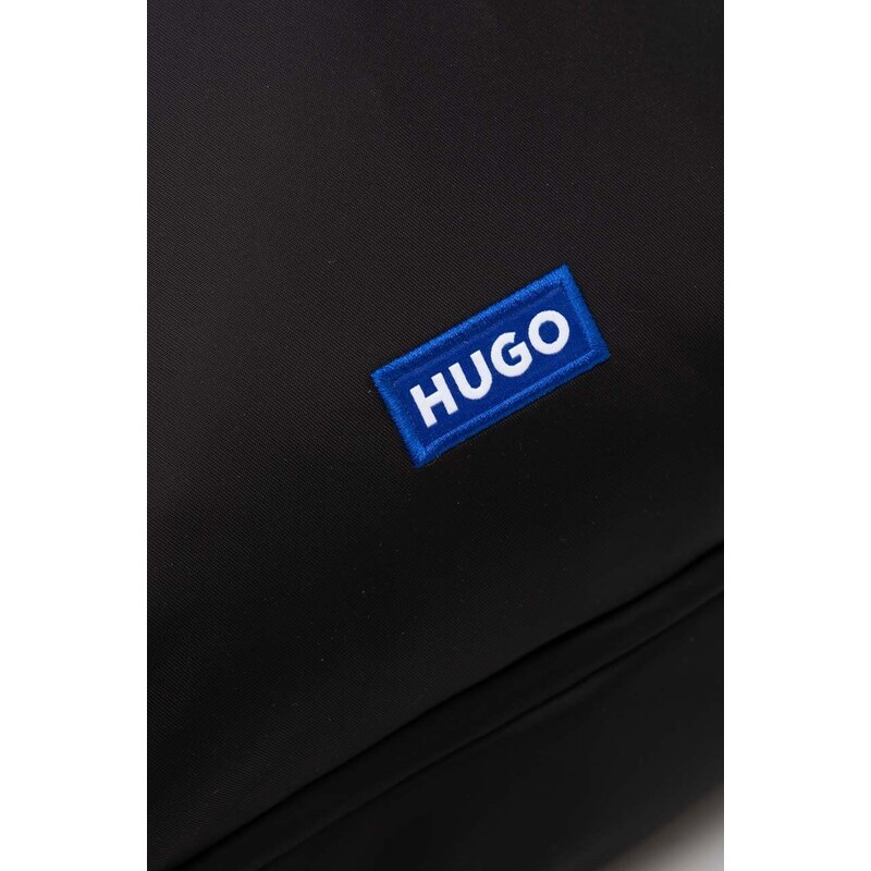 Batoh Hugo Blue pánský, černá barva, velký, hladký
