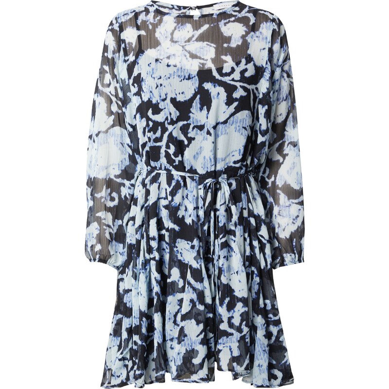 TOPSHOP Šaty modrá / světlemodrá / černá