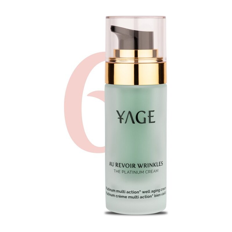 YAGE ORGANICS č. 6 Komplexní well aging krém s platinou AU REVOIR WRINKLES